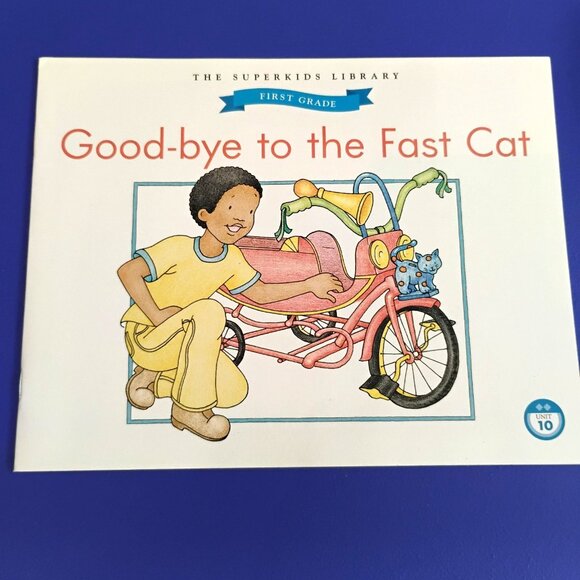 Good-bye to the Fast Cat Superkids Reading Program First Grade - Picture 1 of 5